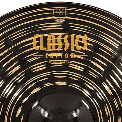 MEINL Cymbals Classics Custom Heavy Dark Crash - 18"
