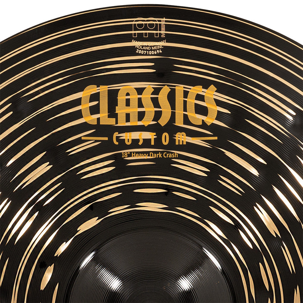 MEINL Cymbals Classics Custom Heavy Dark Crash - 18"