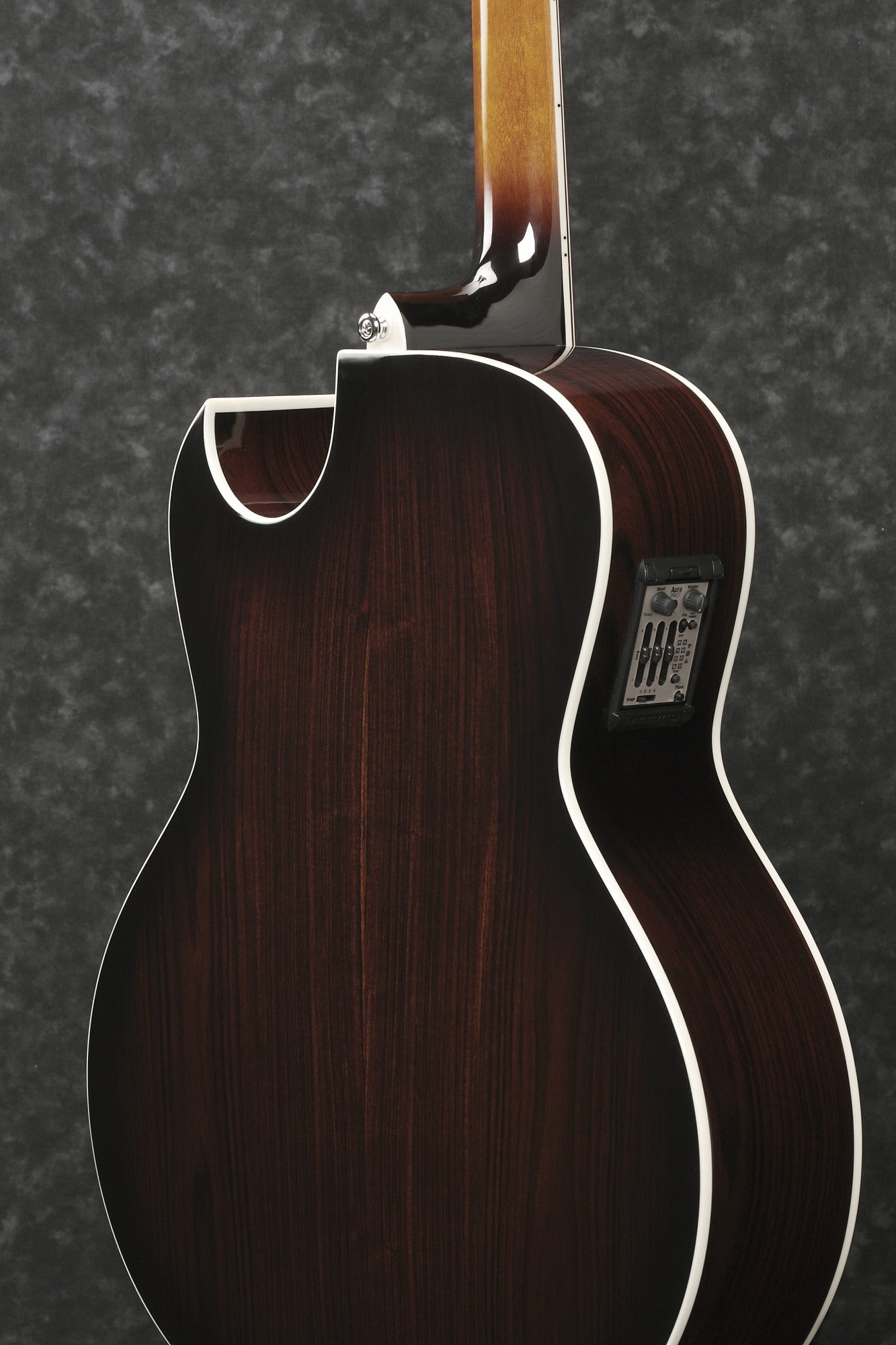 IBANEZ Joe Satriani Signature Acoustic Guitar 6-String - Vintage Burst + Case