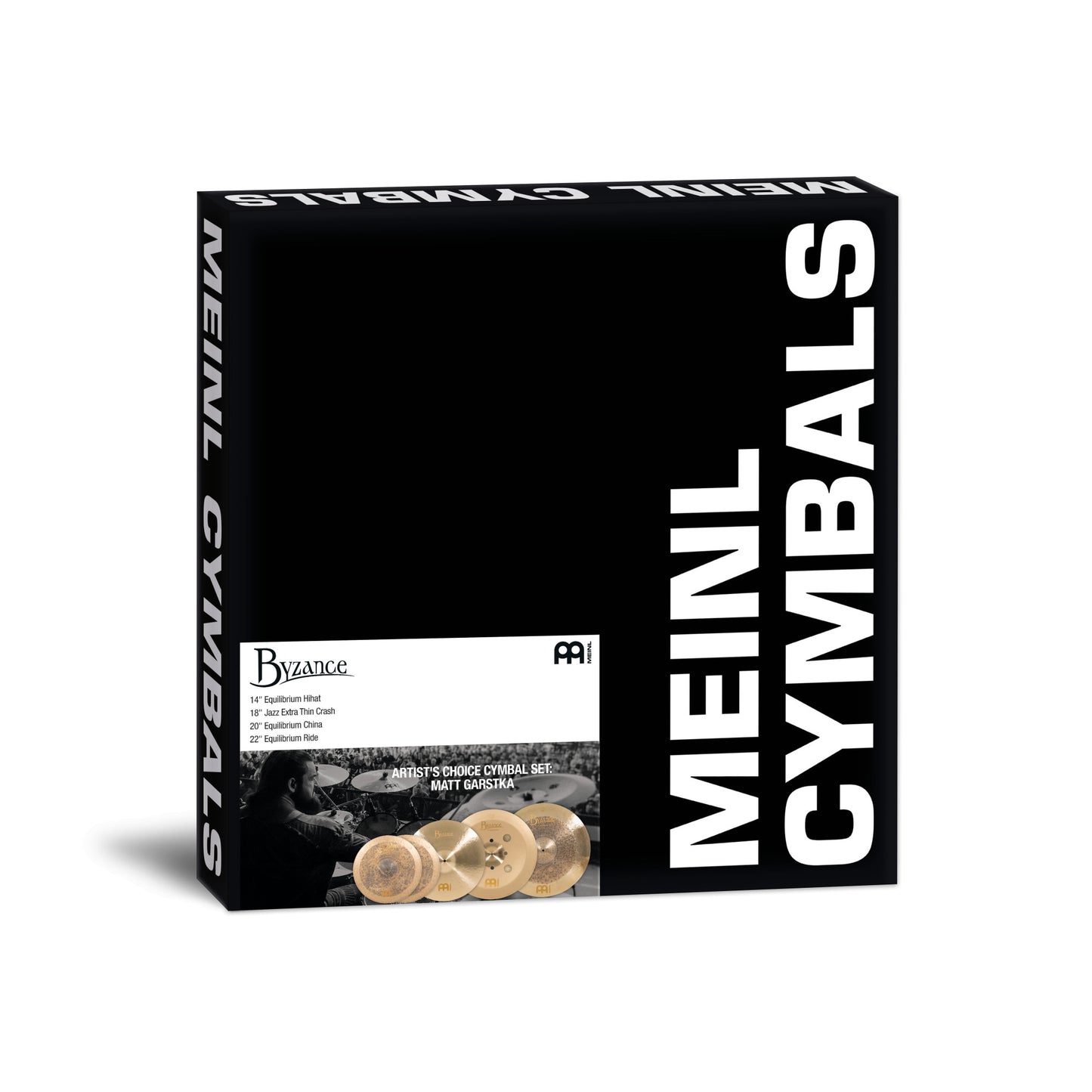 MEINL Cymbals Byzance Artist's Choice Cymbal Set: Matt Garstka