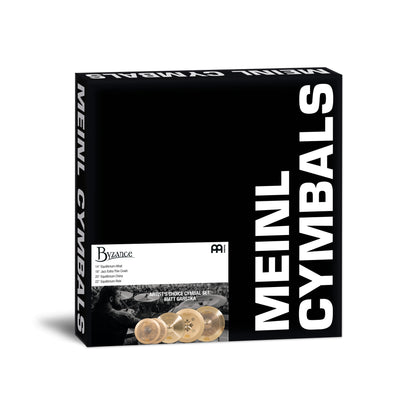 MEINL Cymbals Byzance Artist's Choice Cymbal Set: Matt Garstka