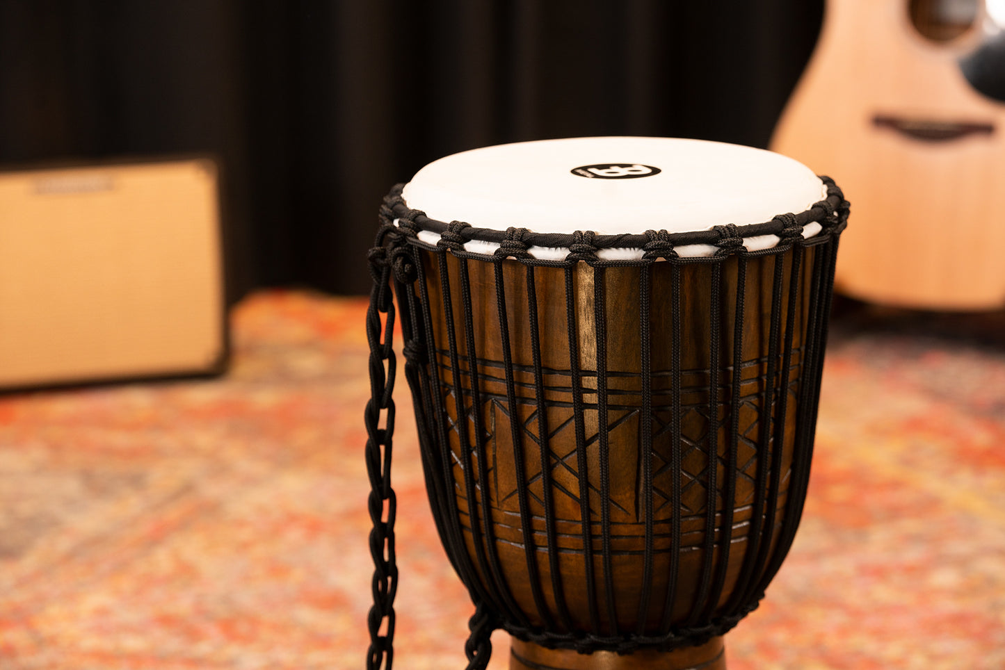 MEINL Percussion Headliner Rope Tuned Artifact Series Djembe - 12"