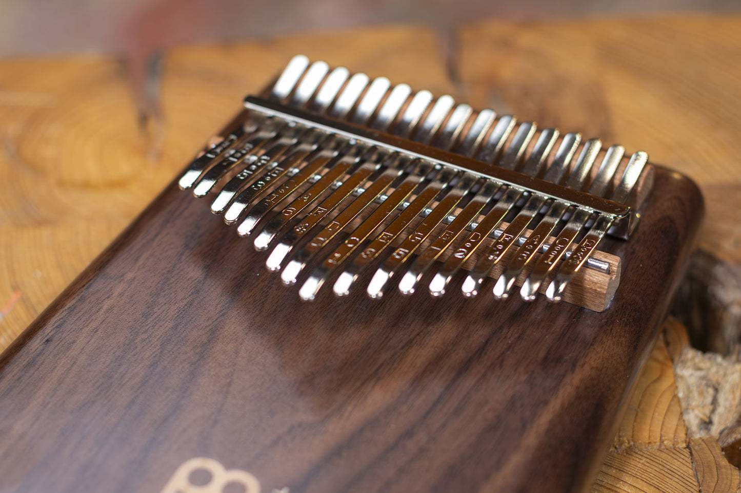 MEINL Percussion Solid Pickup Kalimba - American Walnut