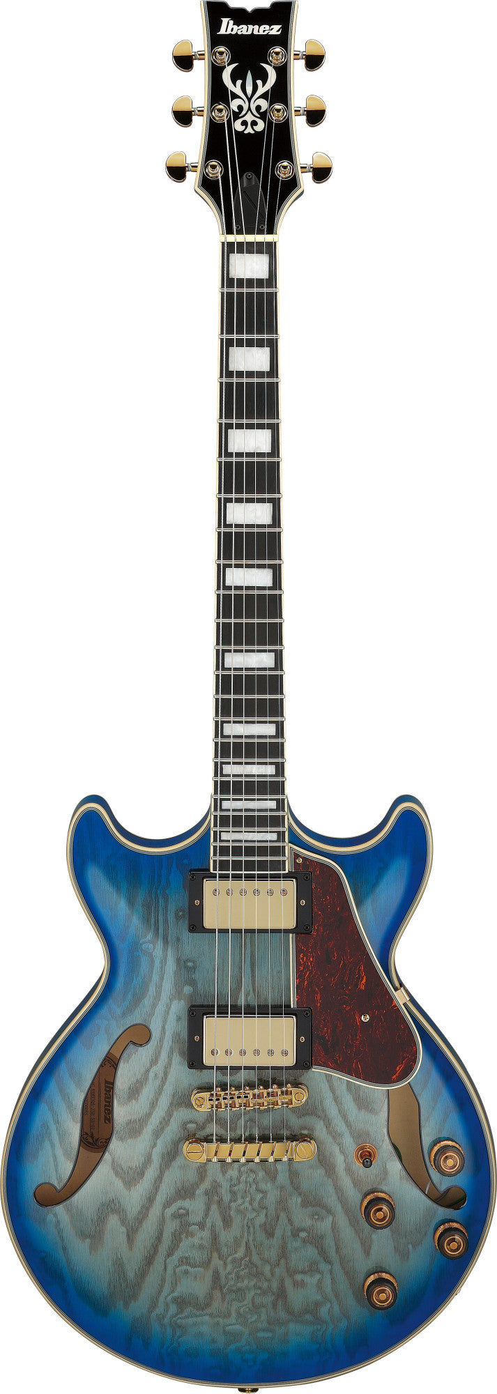 IBANEZ Artcore Expressionist Hollow Body Gitarre 6-String - Jet Blue Burst