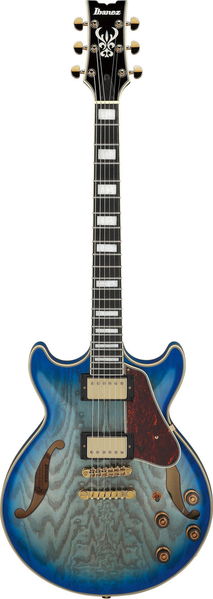 IBANEZ Artcore Expressionist Hollow Body Gitarre 6-String - Jet Blue Burst