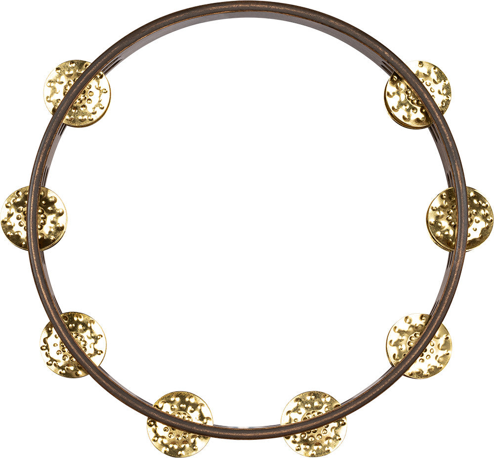 MEINL Percussion Traditional Wood Series Tambourine - 10"