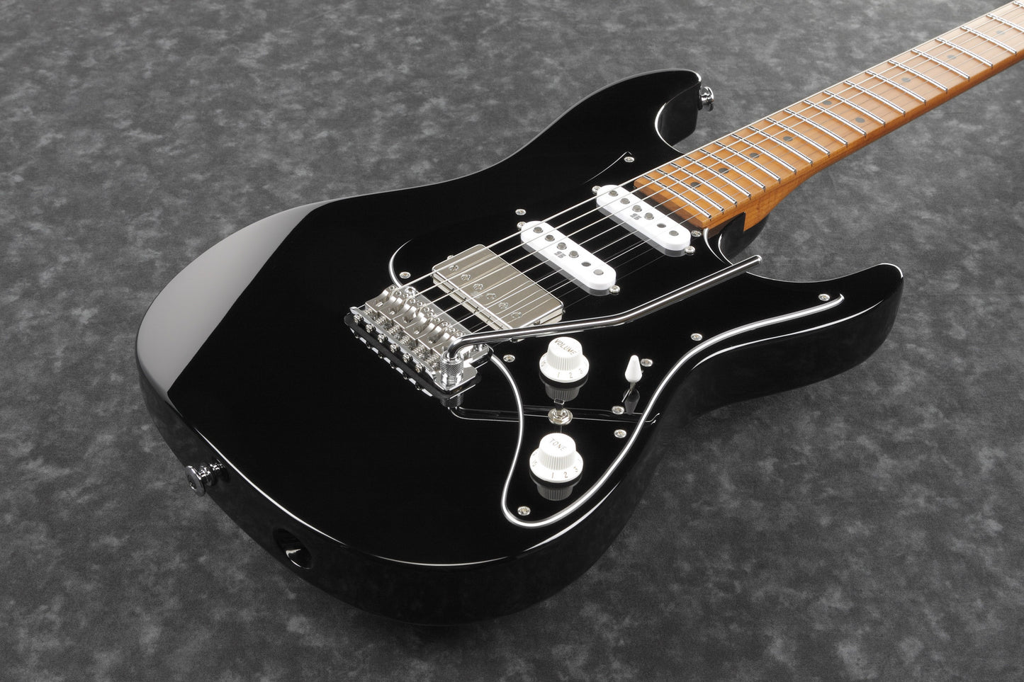 IBANEZ Prestige AZ Electric Guitar 6-String - Black + Case (M20AZ)