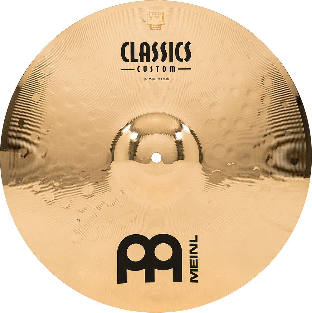 MEINL Cymbals Classics Custom Beckenset Brilliant - 3 teilig