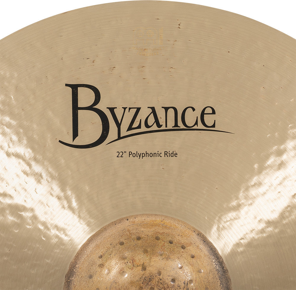 MEINL Cymbals Byzance Traditional Polyphonic Ride - 22"