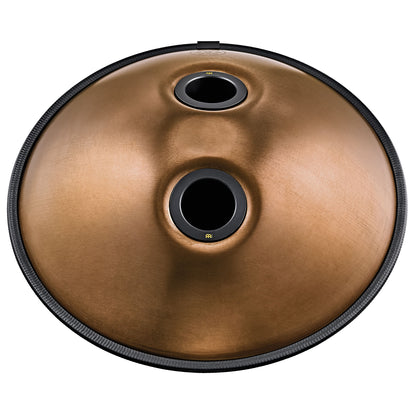 MEINL Sonic Energy Sensory Handpan, Stainless Steel, E La Sirena, 10 Notes, 432 Hz, Vintage copper, Engraved design