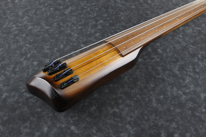 IBANEZ Bass Workshop Upright Bass 4-String - Mahagony Oil Burst + Gig Bag & Roadpro Stand