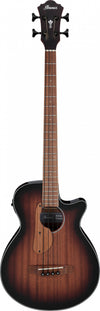 IBANEZ AEGB Acoustic Bass 4-String - Mahogany Sunburst Open Pore