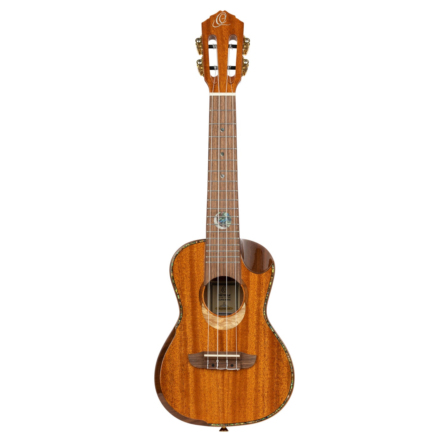 ORTEGA Custom Built Series Concert Ukulele 4 String - Solid Mahogany Natural + Bag