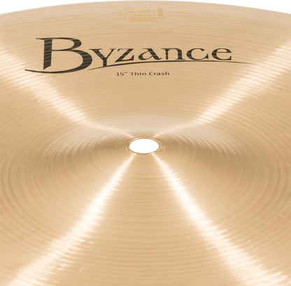 MEINL Cymbals Byzance Traditional Thin Crash - 15"