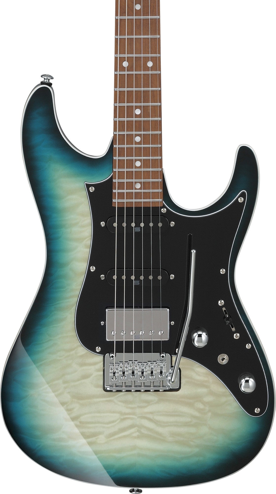 IBANEZ Premium AZ Electric Guitar 6-String - Deep Ocean Blonde + Gig Bag