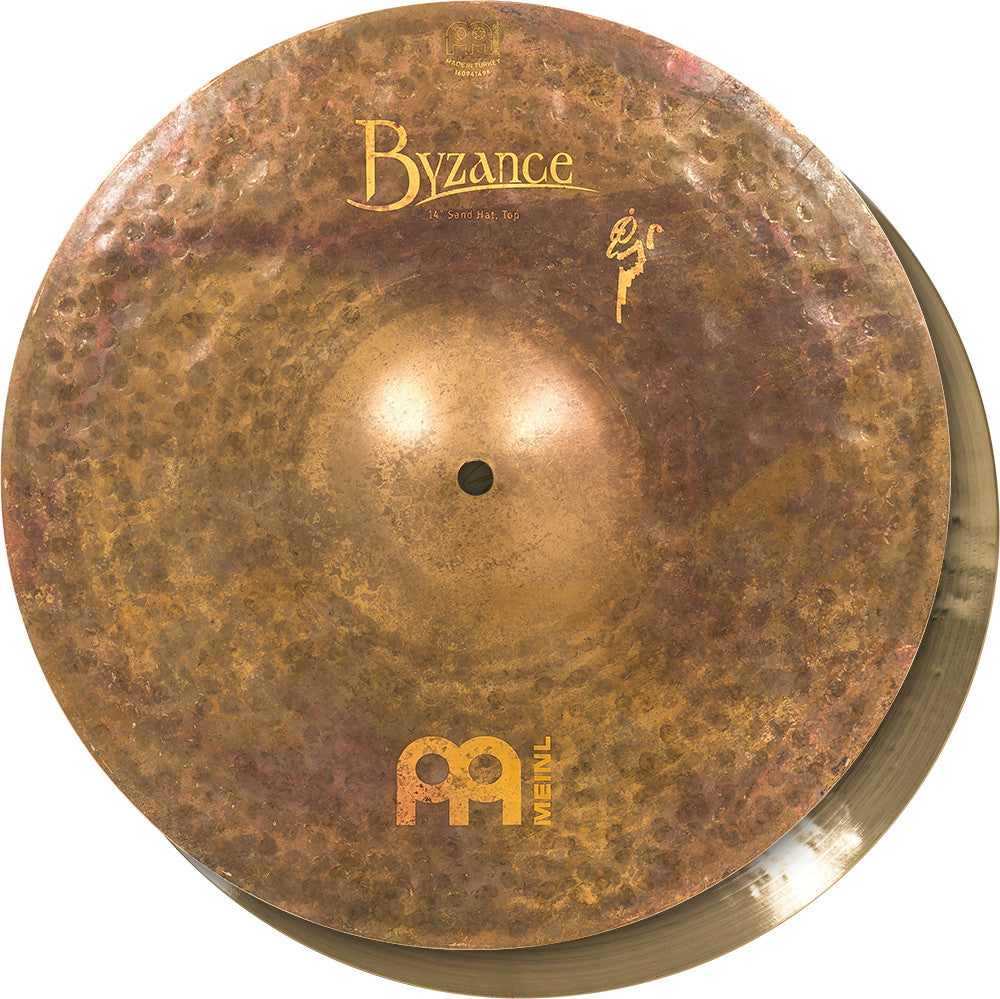 MEINL Cymbals Benny Greb Sand Cymbal Box Set - 14" Sand Hat/18" Sand Thin Crash/20" Sand Ride + Free 16" Vintage Trash Crash