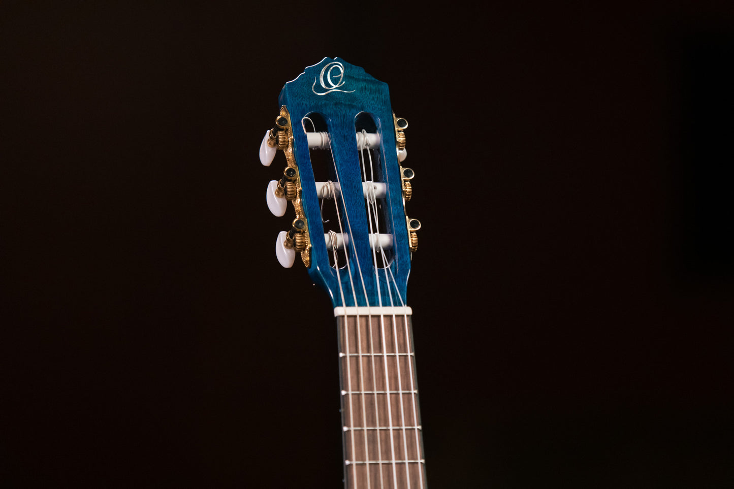ORTEGA Mini Travel Series 1/8 Gitarre 6-String - Faded Blue + Gigbag