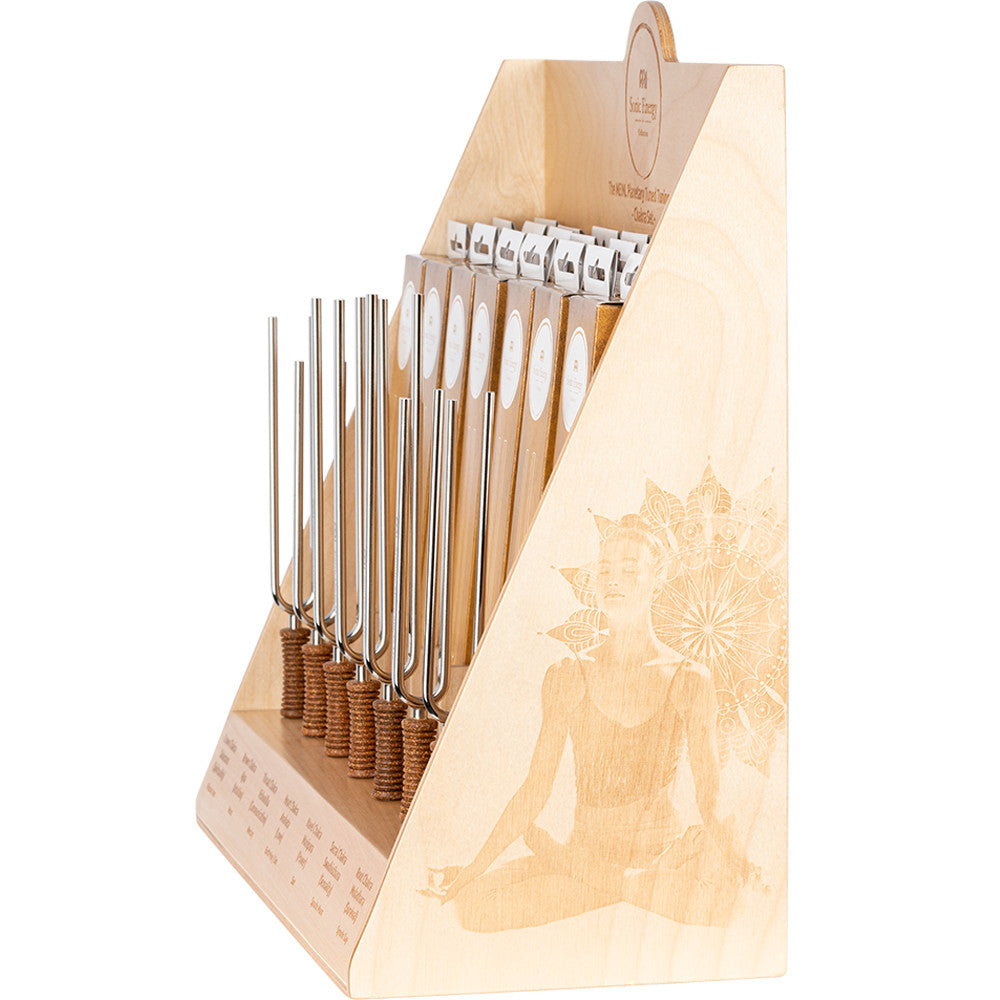 Meinl Sonic Energy Stimmgabel Display - Chakra-Set