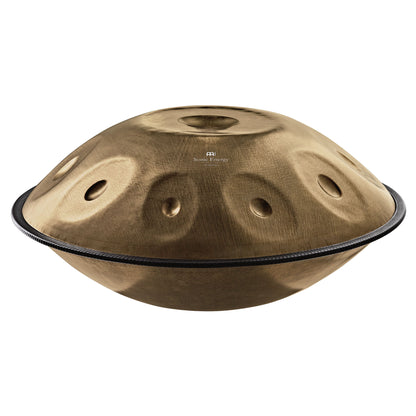 MEINL Sonic Energy Sensory Handpan Stainless Steel D Kurd 10 Notes 440 Hz - Vintage Gold