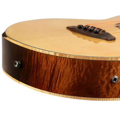 ORTEGA Ken Taylor Signature Series Acoustic Bass 4-String - Natural + Gigbag