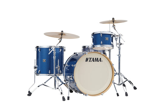 TAMA Superstar Classic Drum Set 3 pcs - Indigo Sparkle/Chrome HW + SM5W Hardware Kit