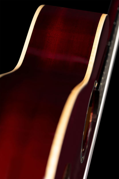 ORTEGA Family Series 3/4 Classical Guitar 6 String - Wine Red + Gigbag