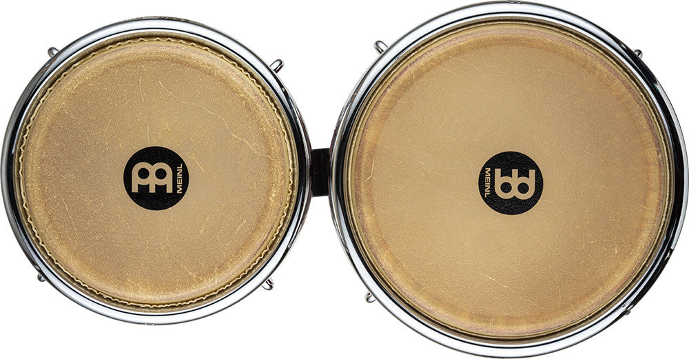 MEINL Percussion Professional Series Wood Bongo 7" Macho & 8 1/2" Hembra - Cherry Red
