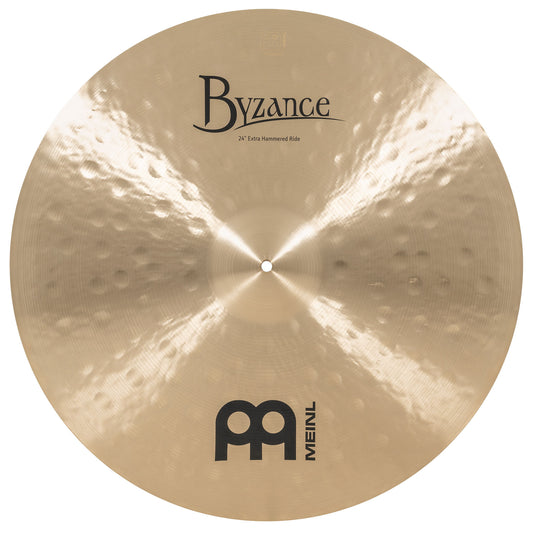 MEINL Cymbals Byzance Traditional Extra Hammered Ride - 24"