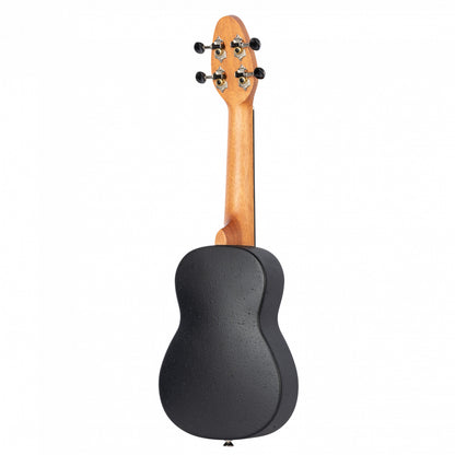 KEIKI K3 Serie Sopran Ukulele Lefty Set - Spalted Maple / ABS
