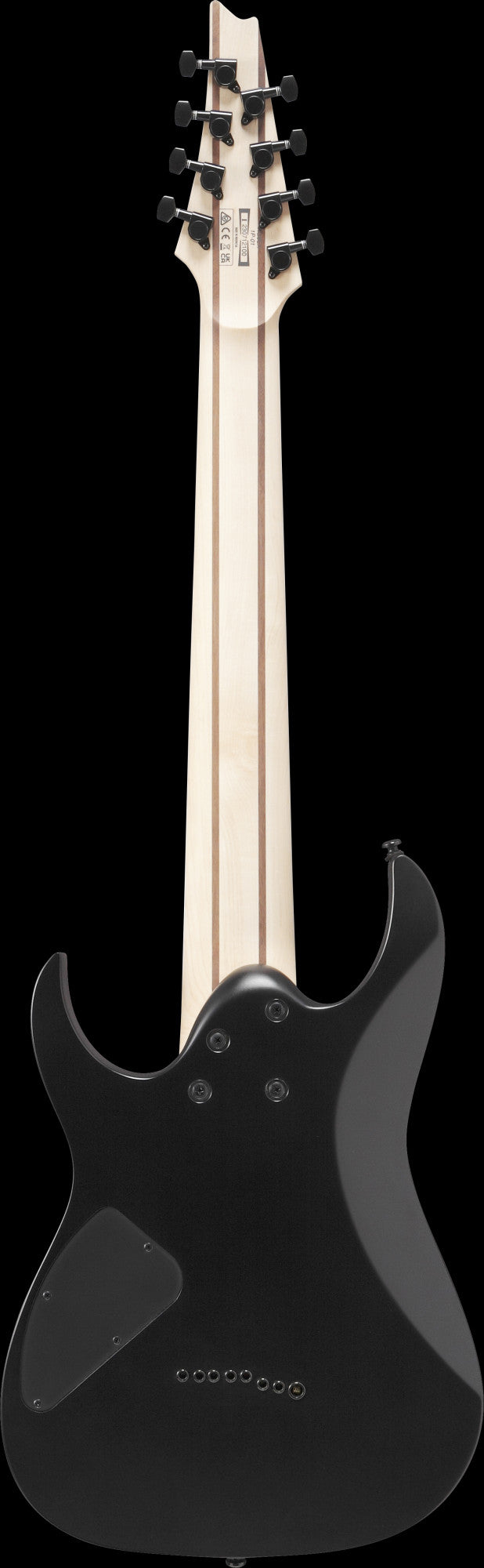 IBANEZ RG Electric Guitar 8-String - Black Flat