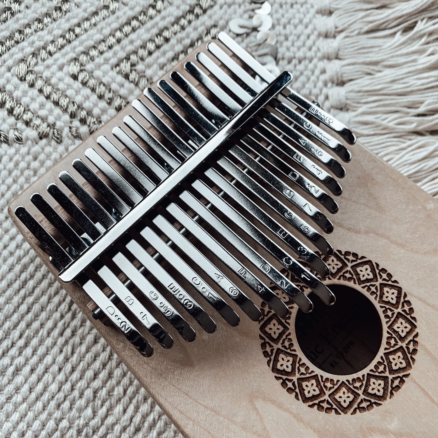 Meinl Sonic Energy Sound Hole Kalimba, 17 Töne, Ahorn