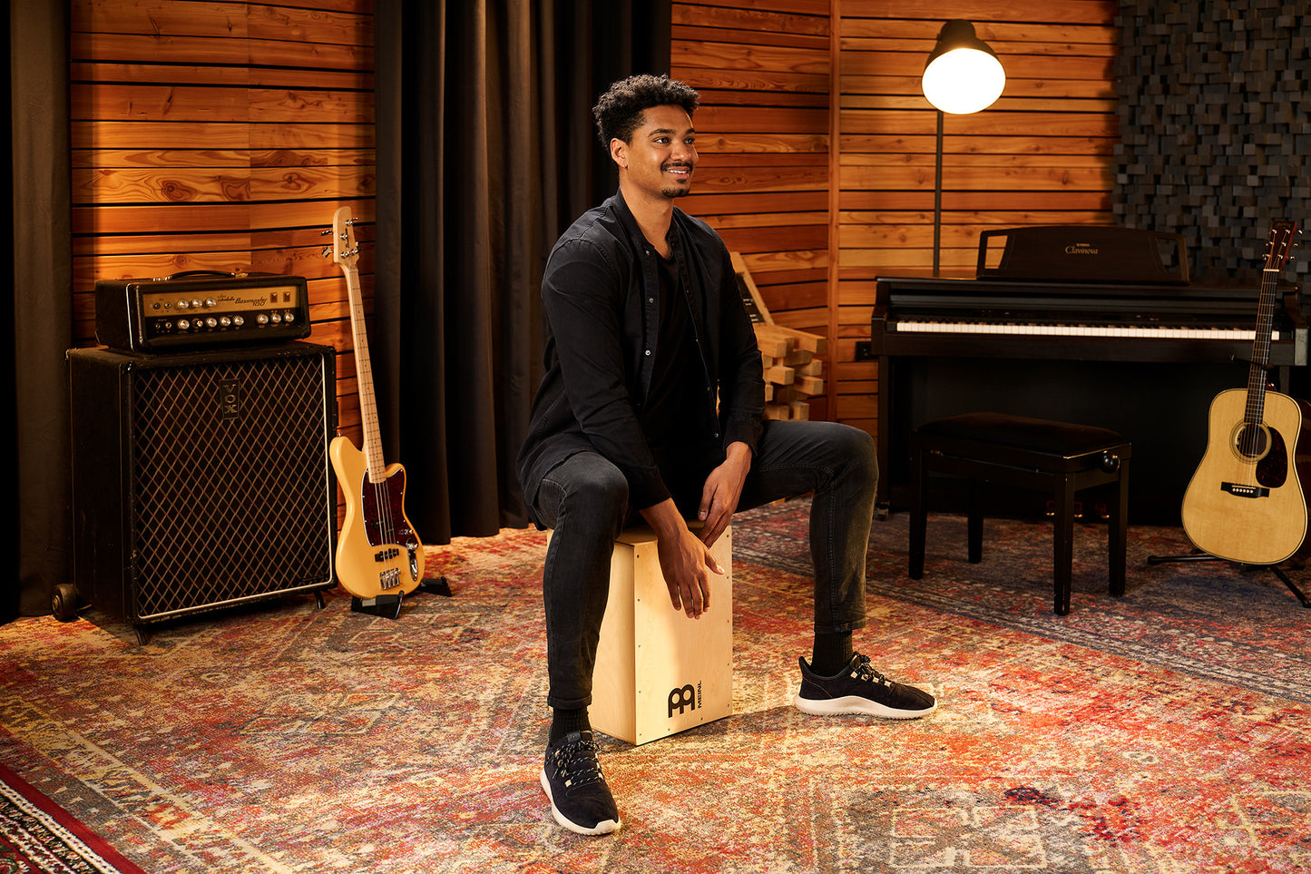 MEINL Percussion Headliner® Series String Cajon - Siam Oak