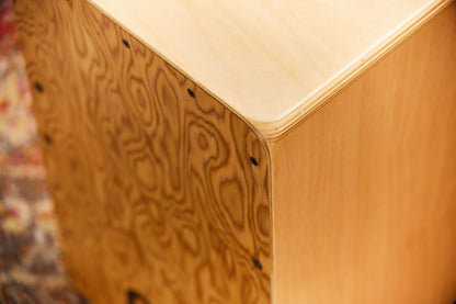 MEINL Percussion Woodcraft Professional Series String Cajon - Makah Burl