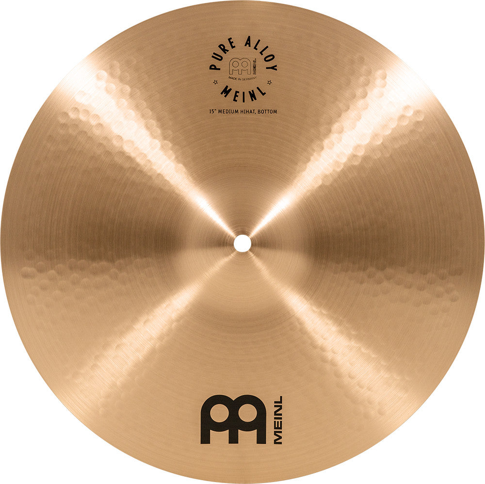 MEINL Cymbals Pure Alloy Medium Hihat - 15"