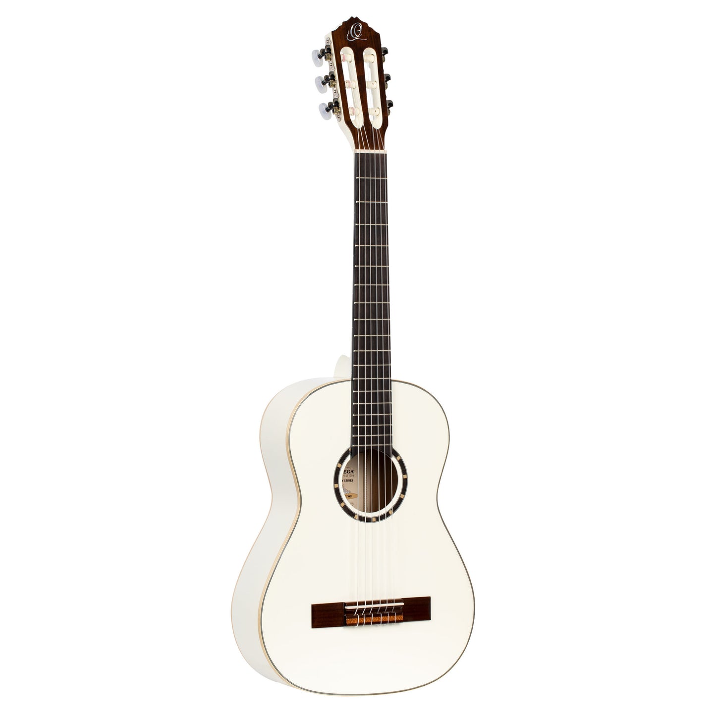 ORTEGA Family Series 1/2 Konzertgitarre 6 String - Weiß + Bag