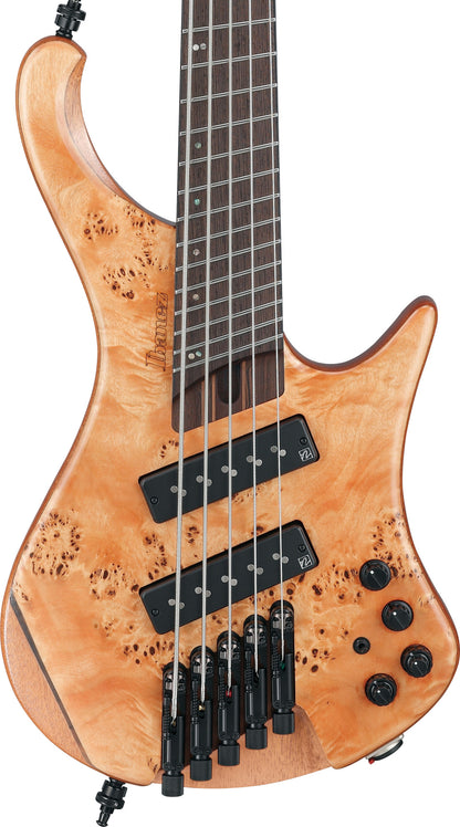 IBANEZ Bass Workshop EHB E-Bass 5-String Multiscale - Florid Natural Low Gloss + Gigbag