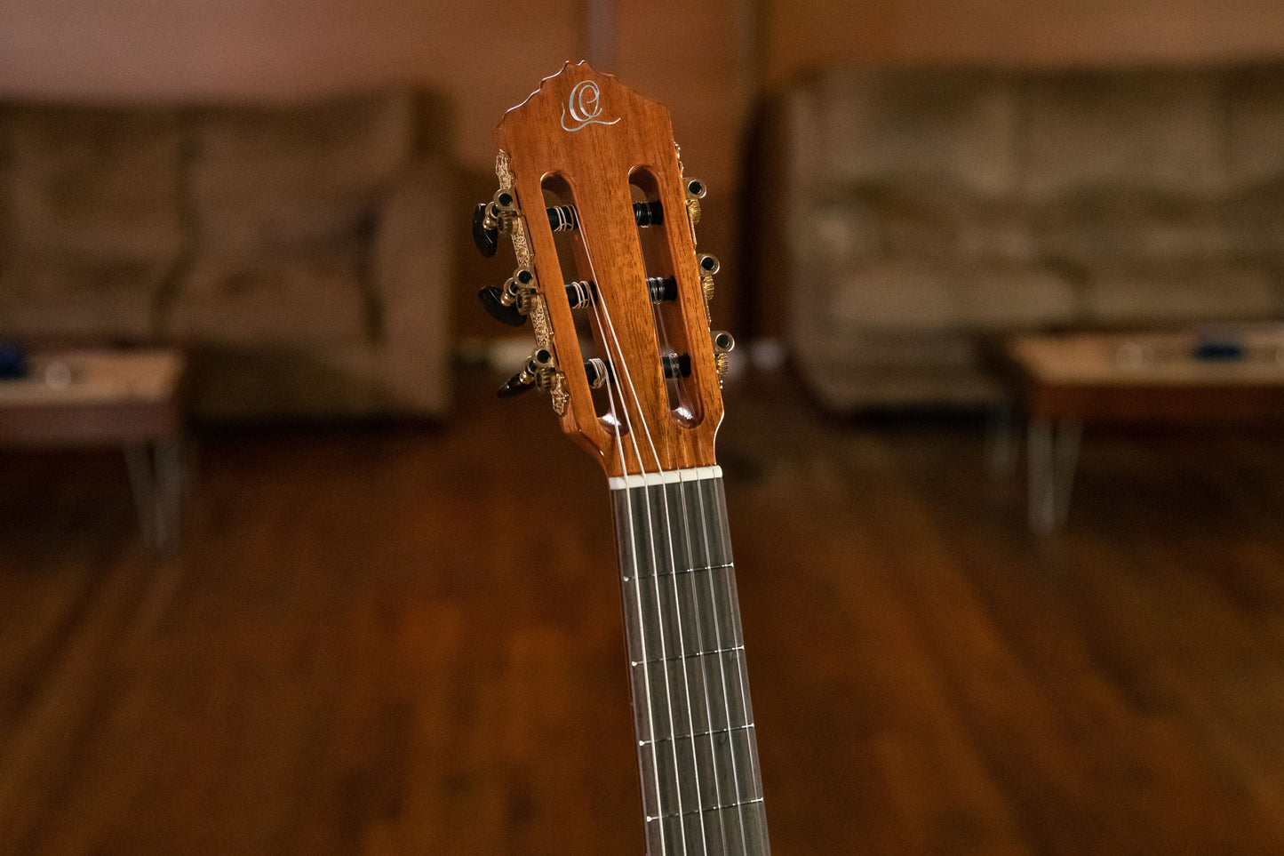 ORTEGA Performer Series 4/4 Thinline Konzertgitarre 6-String - Natural + Gigbag