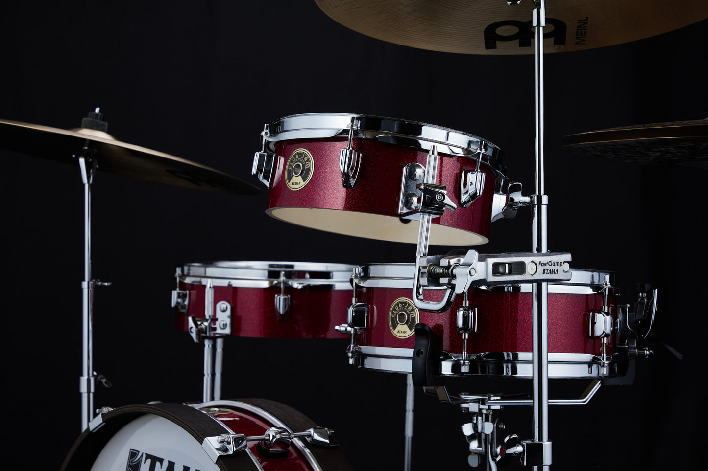 TAMA Club-Jam Pancake Shell Kit 4 teilig - Burnt Red Mist/Chrom HW