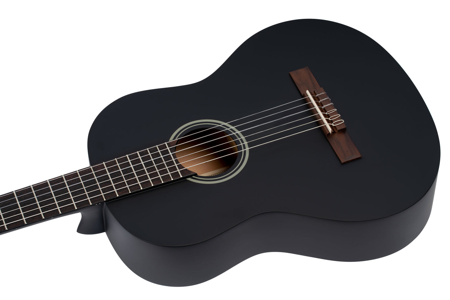 ORTEGA Student Series 4/4 Classic Guitar 6-String - Black