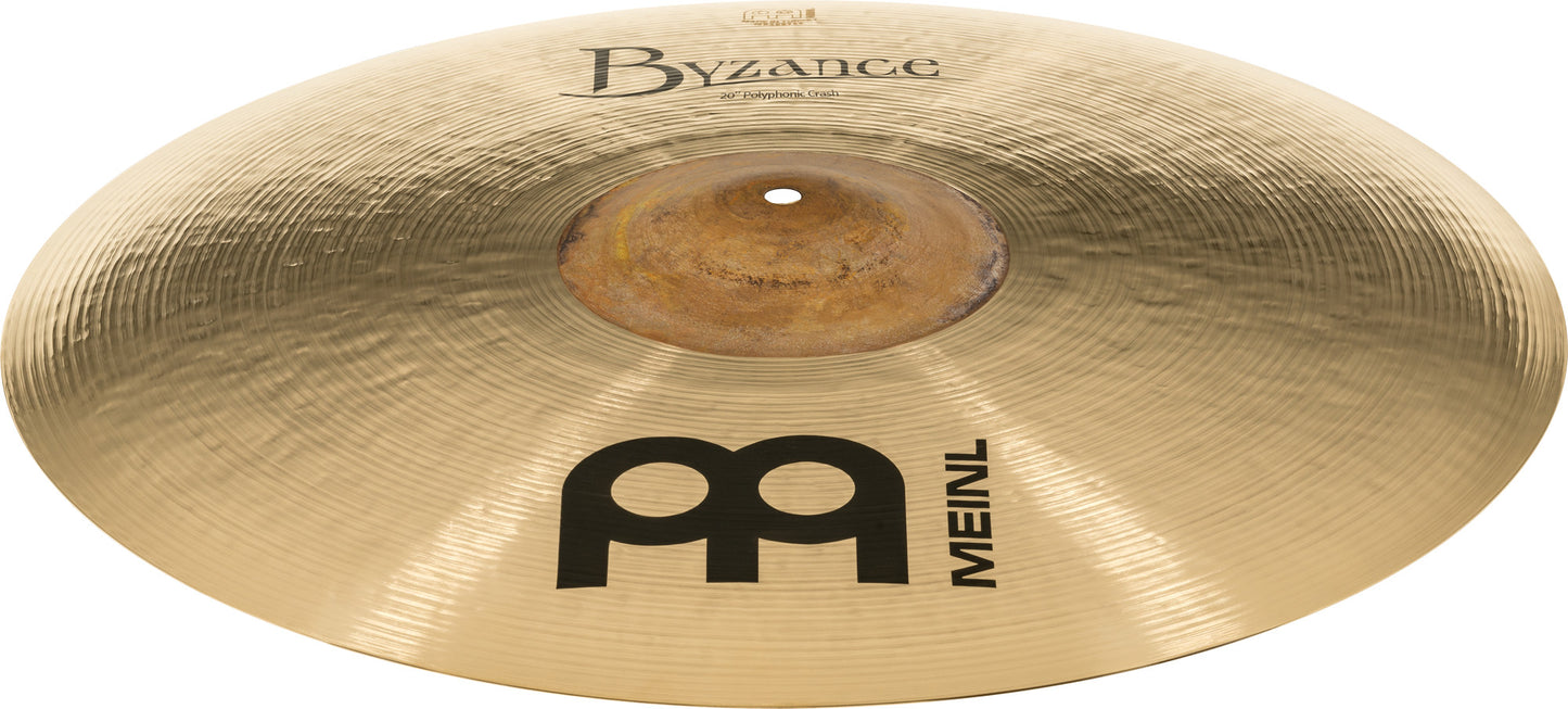 MEINL Cymbals Byzance Brilliant Polyphonic Crash - 20"