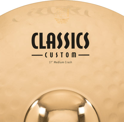 MEINL Cymbals Classics Custom Brilliant Medium Crash - 17"