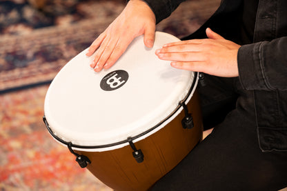 MEINL Percussion Alpine Series Djembe, Synthetic Head, Barnwood - 12"
