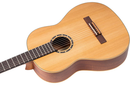 ORTEGA Family Series 4/4 Classical Slim Neck Guitar 6 String - Cedar / Mahogany Natural + Gigbag