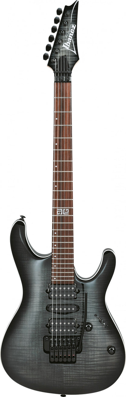 IBANEZ Kiko Loureiro Signature E-Gitarre 6-String - Transparent Grey Burst + Gigbag