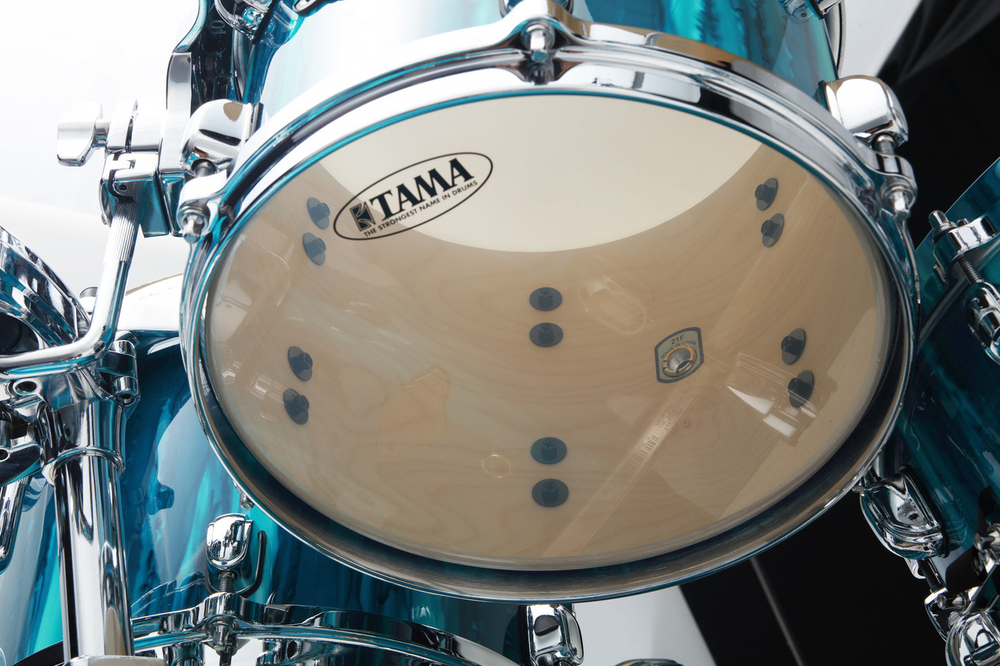 TAMA Starclassic Performer Rack Tom 8" x 6" - Sky Blue Aurora/Chrome HW
