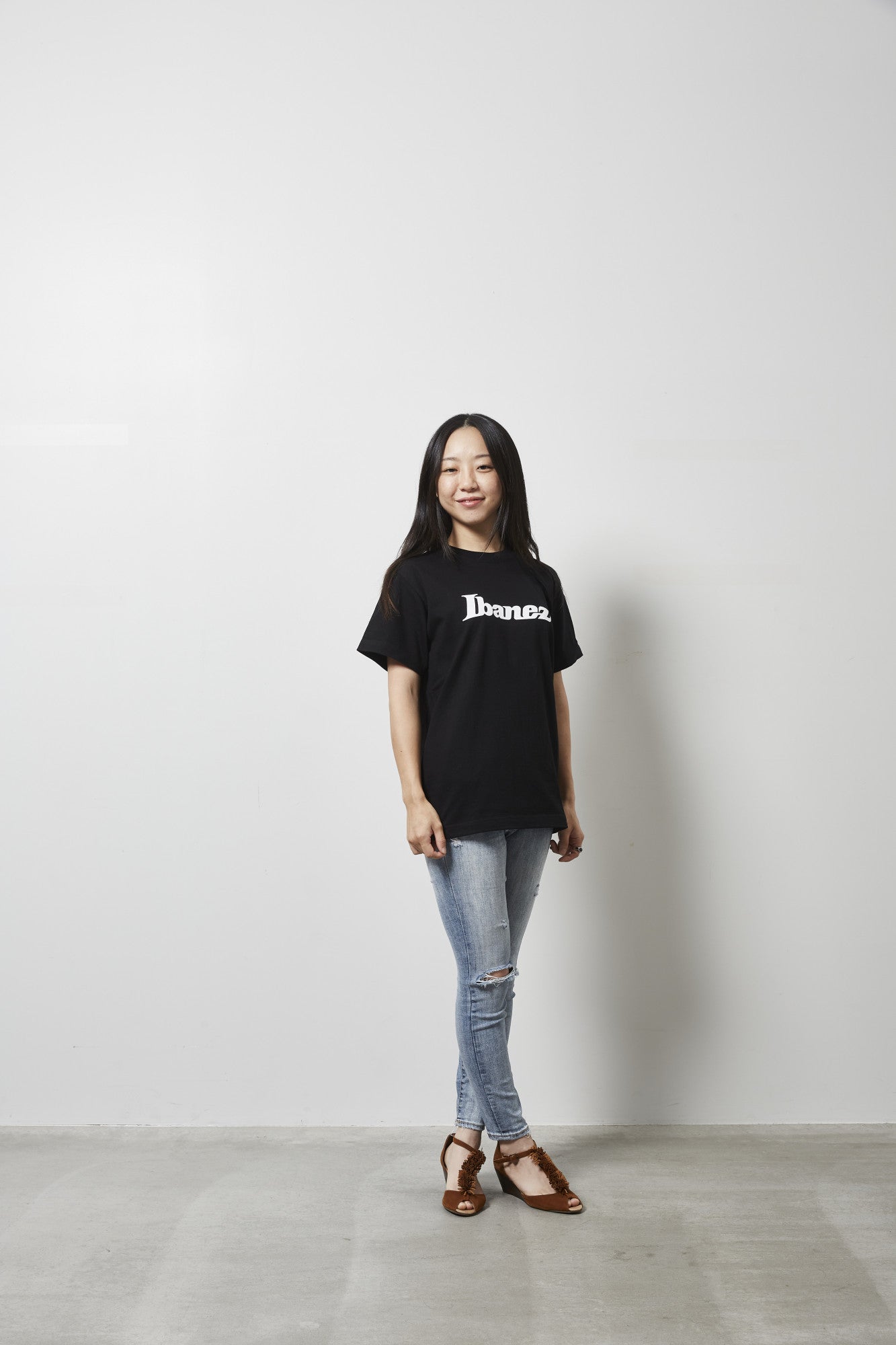 IBANEZ "Logo" T-Shirt schwarz - M