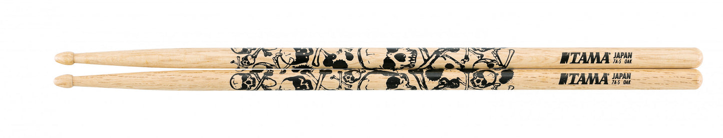 TAMA Sticks of Doom Series Drumsticks - 7A-S - Natural