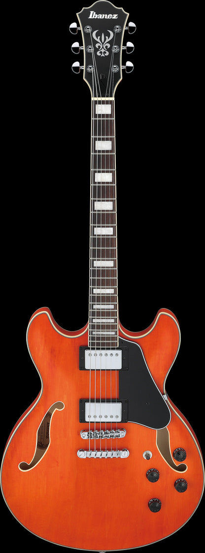 IBANEZ Artcore Hollow Body Guitar 6-String - Transparent Tangerine Flat