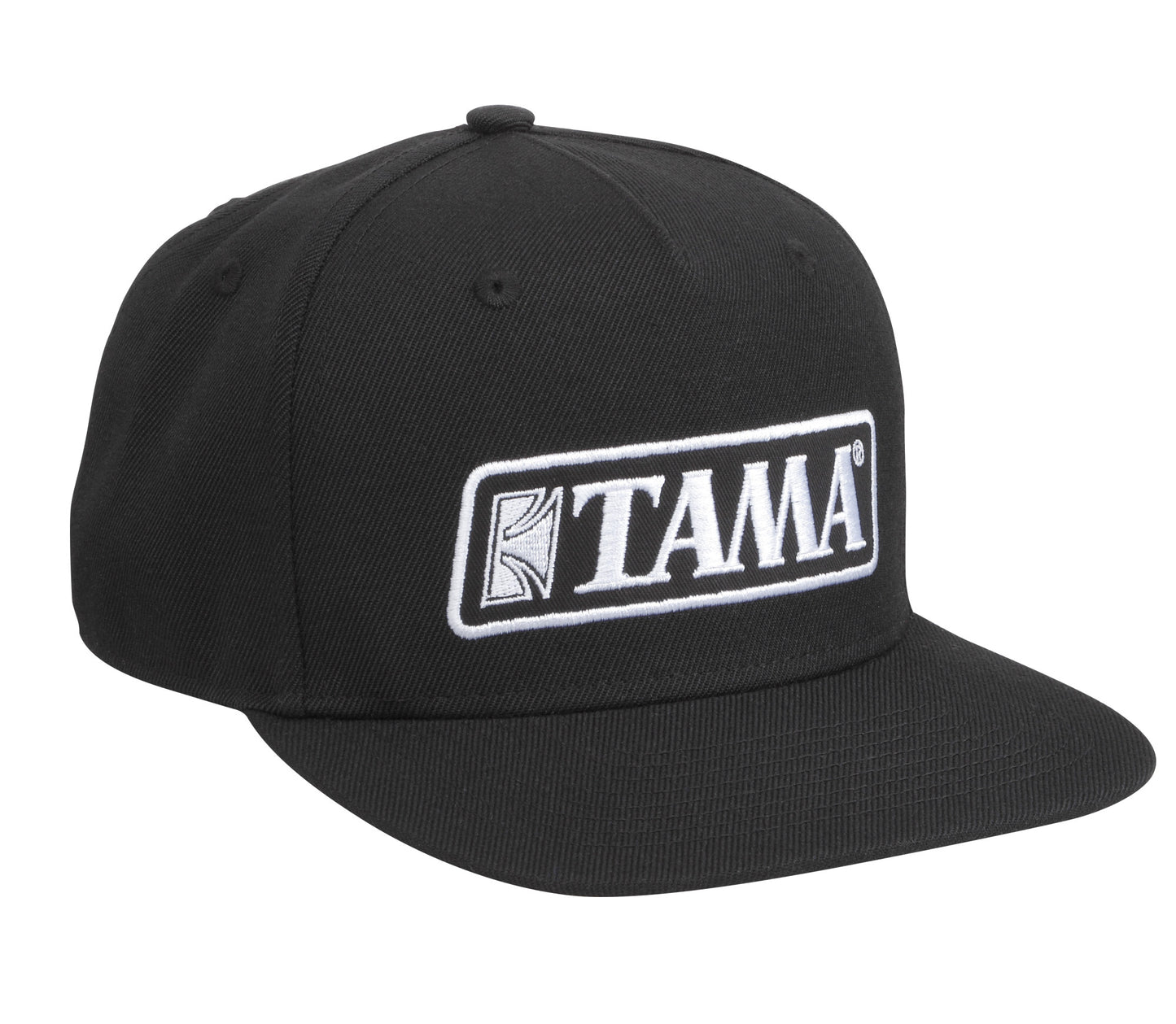TAMA Baseball Cap Schwarz - Weiß gesticktes Logo