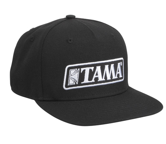 TAMA Baseball Cap Schwarz - Weiß gesticktes Logo
